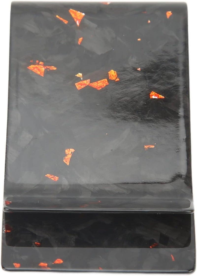 woobles Car Sun Visor Clip, Lightweight and Stylish Multifunction Flexible Money Clip for Men and Women (Orange) - Image 5